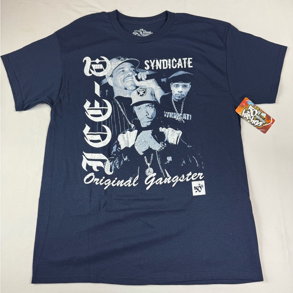 Original Gangster Navy T-Shirt